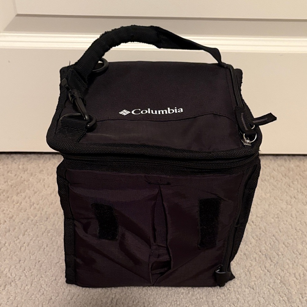Columbia Black Compact Cooler Bag